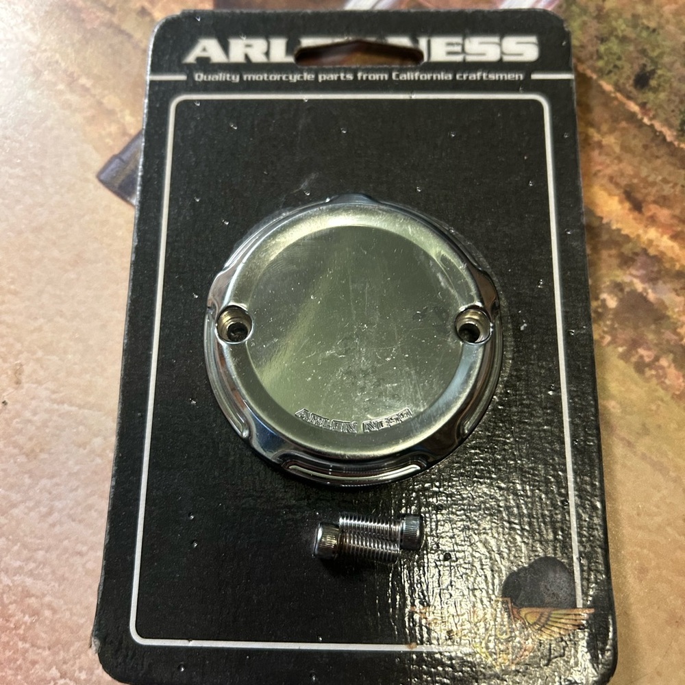 Arlen Ness Motorcycle Beveled Point Cap 03-328